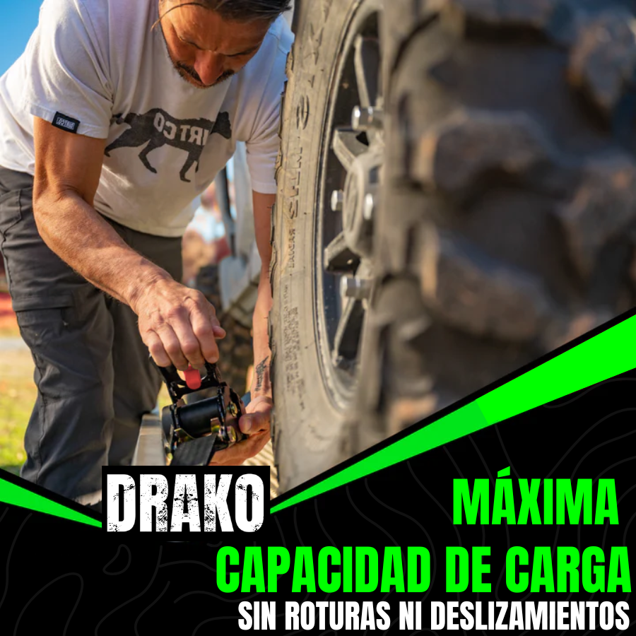 Correa Automática Retráctil DRAKO